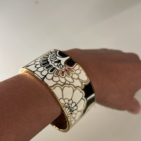 Kate Spade LIMITED EDITION Cuff 'In Full Bloom' Florence Broadhurst Collection - Picture 6 of 6